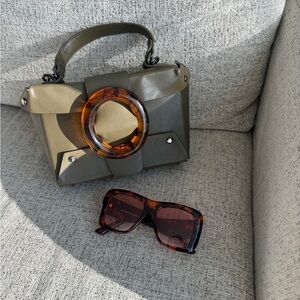 Handbag and sunglasses set